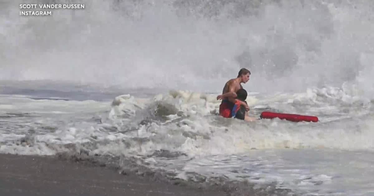 16-Year-Old Lifeguard Saves Drowning 10-Year-Old in California