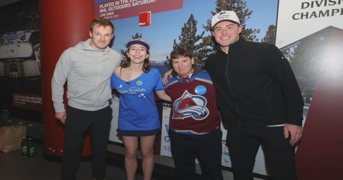 Teen Hockey Player Beats Cancer, Gets Avalanche Dream Day