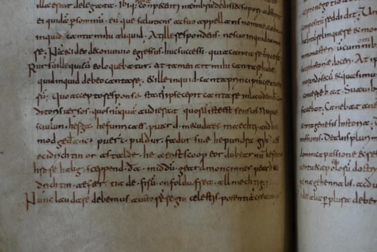 Oldest English Poem Found in 9th-Century Roman Book - Image 3