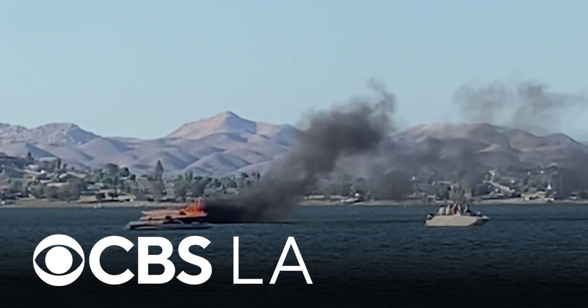 Man Saves Boaters From Burning Vessel on Lake Elsinore
