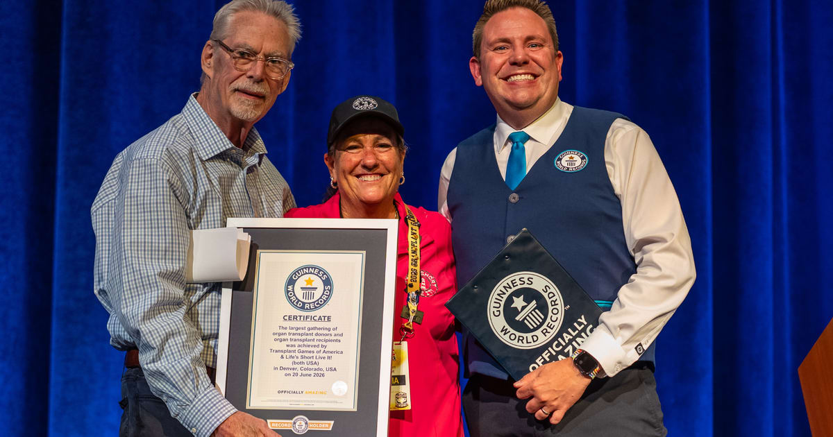 Denver Transplant Games Athletes Set World Record