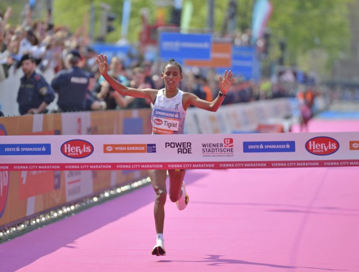 Paralympic Champ Tigist Gezahagn Breaks Vienna Marathon Record - Image 3