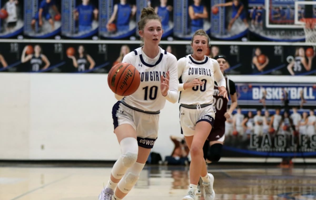 Panhandle High School football team celebrates state championship victory on field at Alamodome
