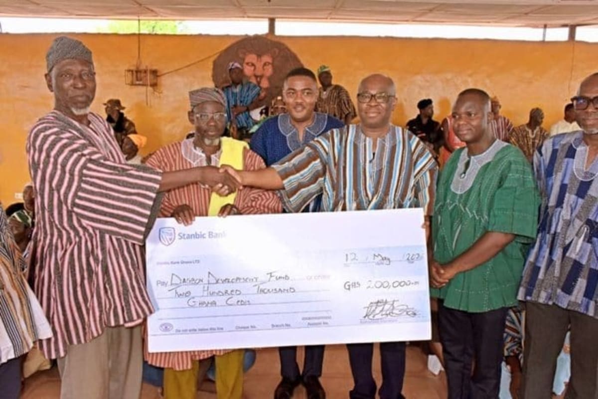 Stanbic Bank Donates $12K to Rebuild Historic Palace