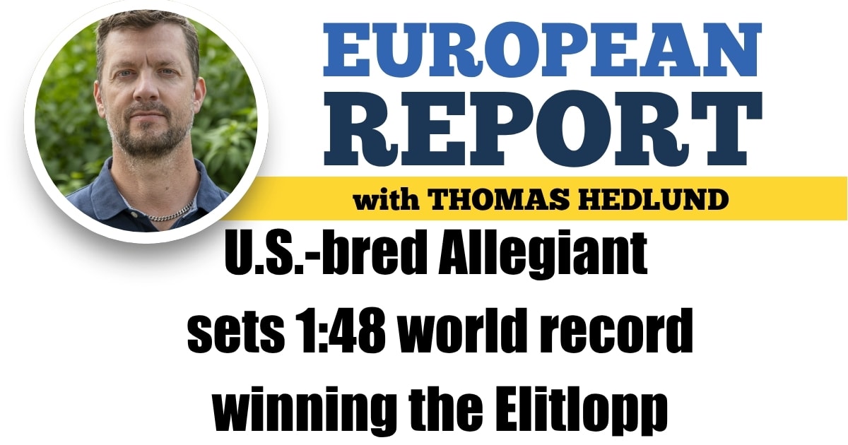 American Mare Allegiant Shatters World Record in Sweden - Image 5