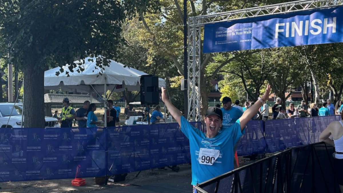 Cancer Survivor, 22, Runs Boston Marathon for MGH Doctors