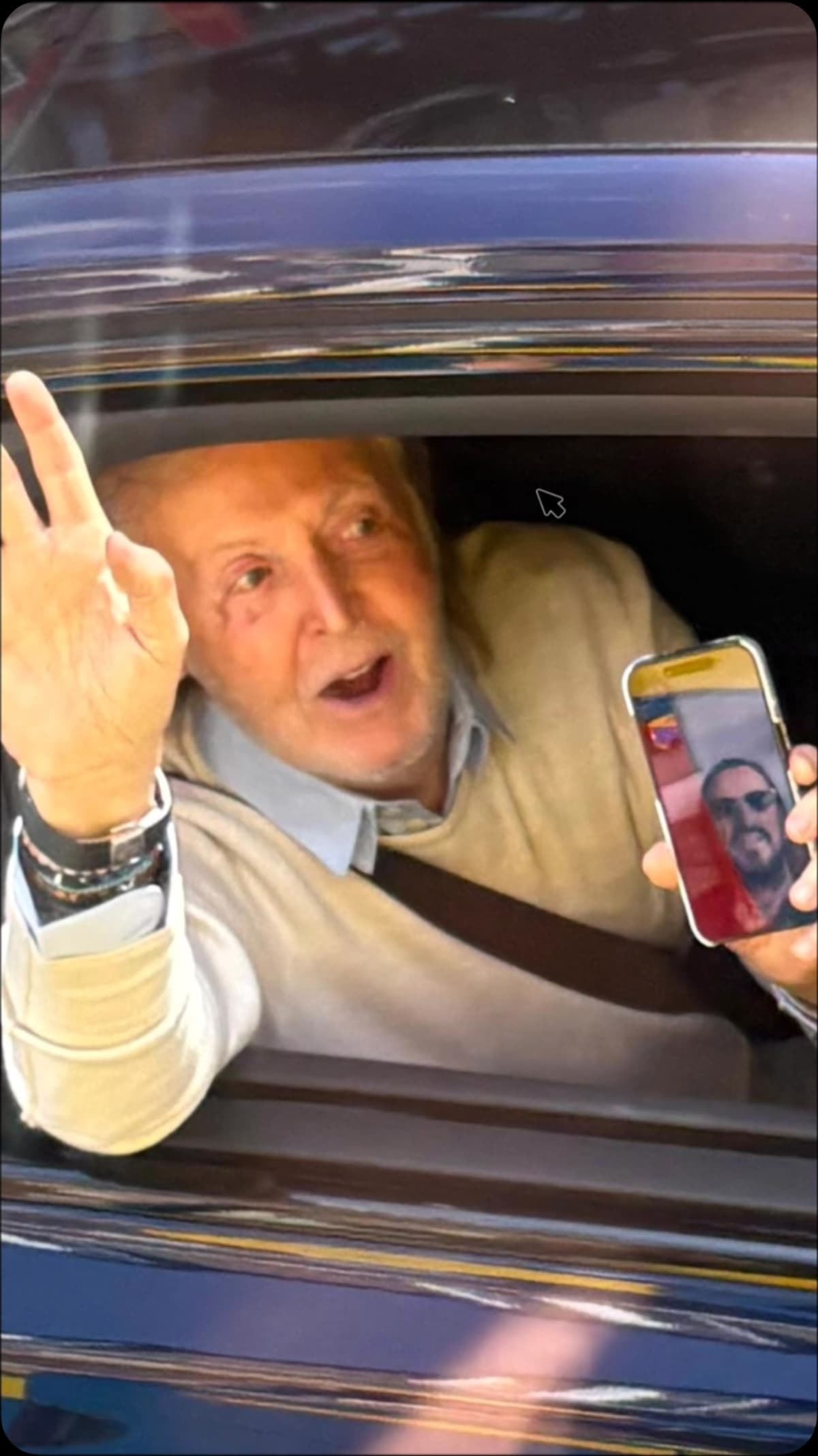 Paul McCartney Surprises Beatles Tour Bus with Ringo Video - Image 3