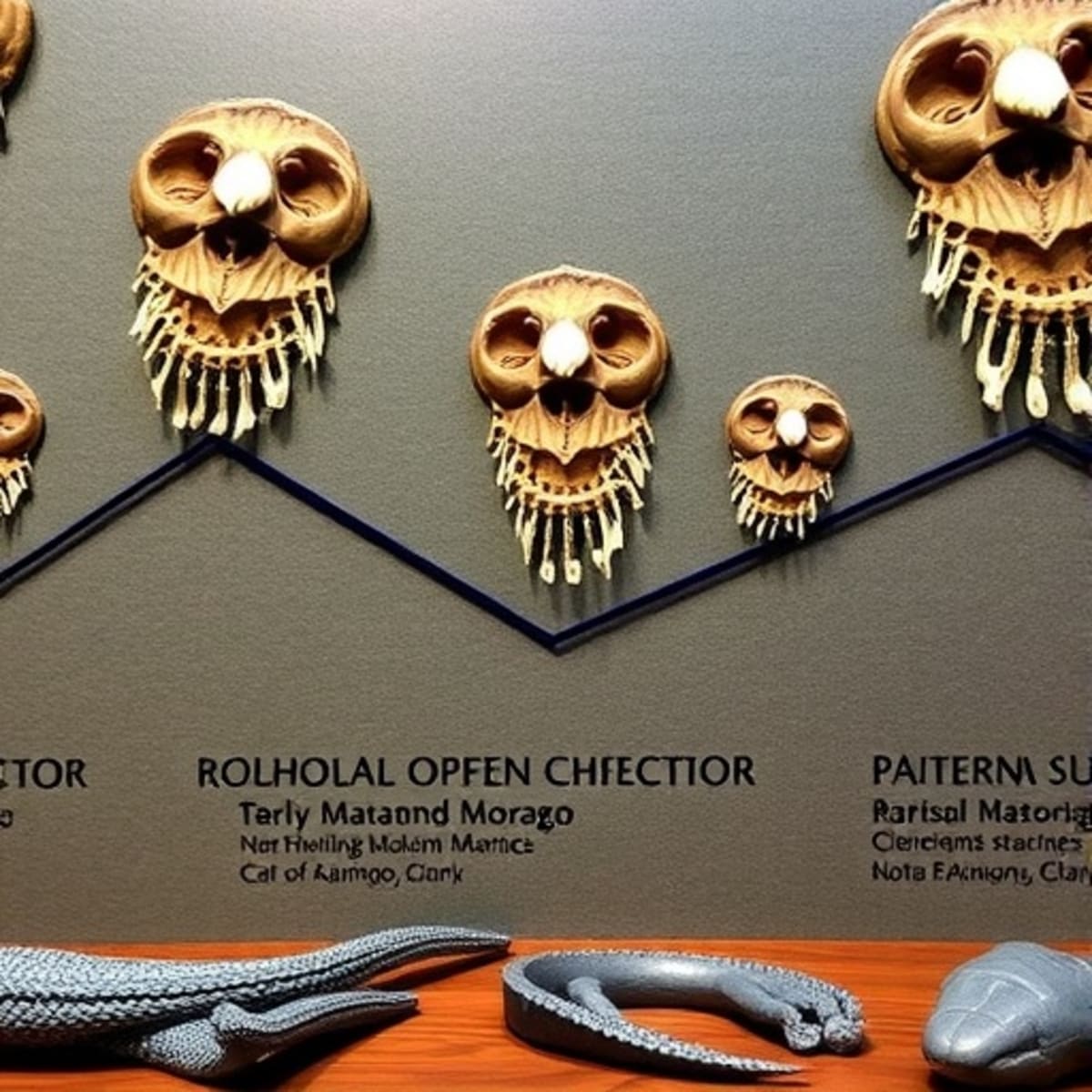 Ancient Ediacaran period fossils showing flat disc-shaped and oval organisms preserved in Canadian rock