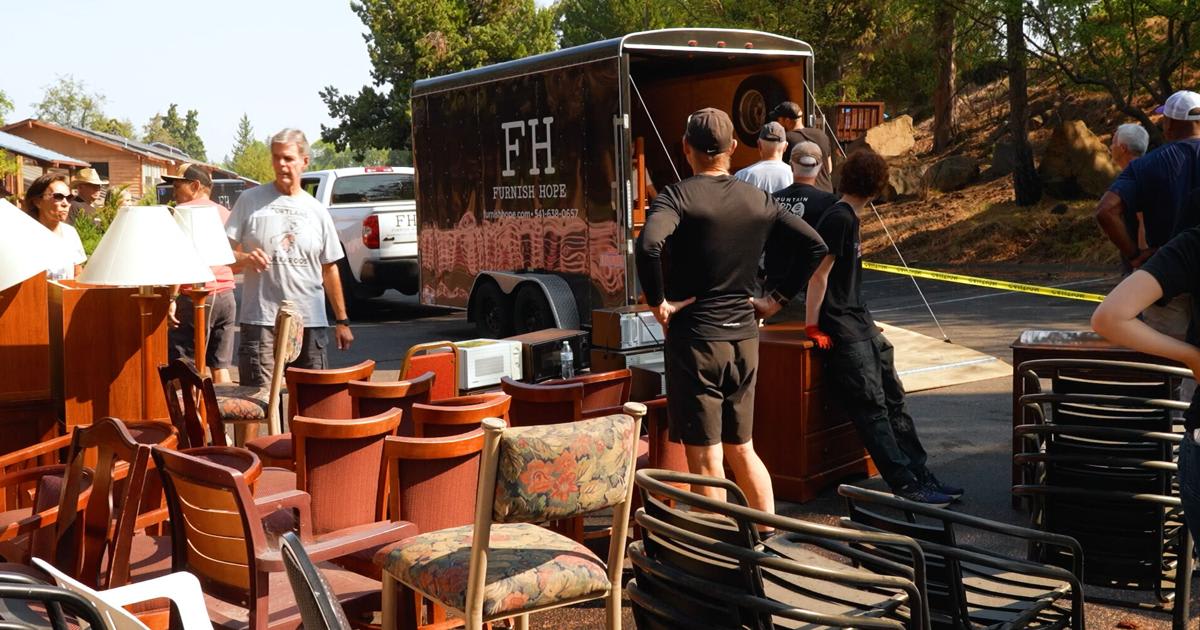 50+ Volunteers Empty Hotel to Furnish Homes for Families