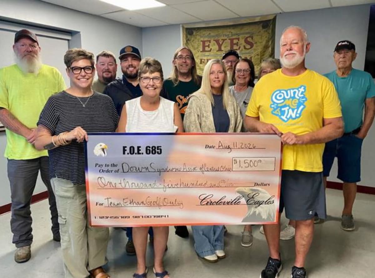 Circleville Eagles Give $9K to 10 Local Groups - Image 2