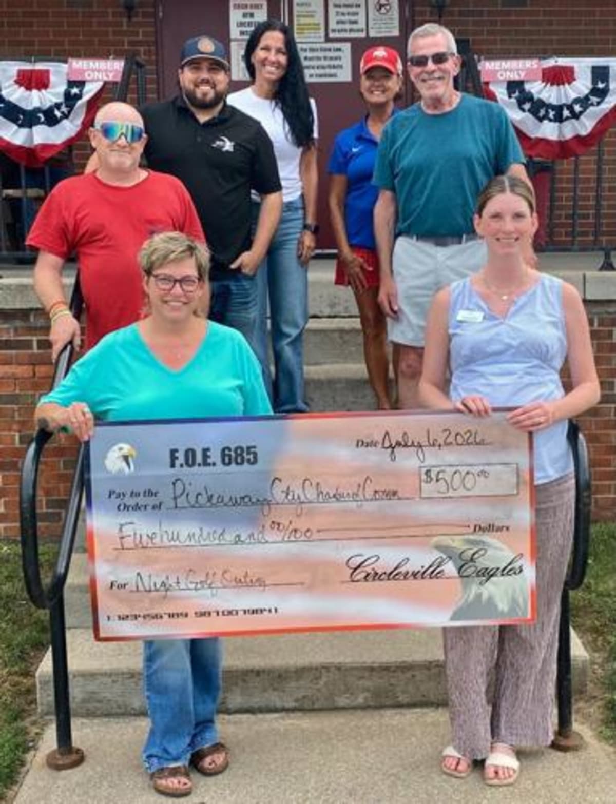 Circleville Eagles Give $9K to 10 Local Groups - Image 4
