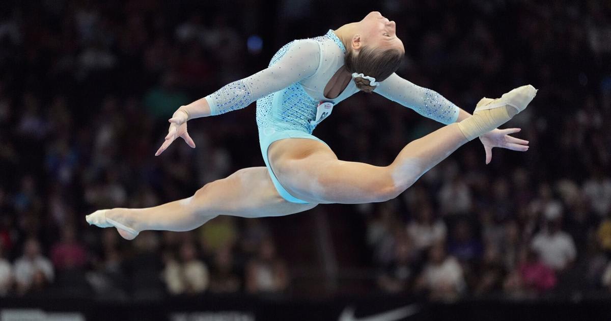 Olympic Gymnast Hezly Rivera Wins 2nd Straight U.S. Title