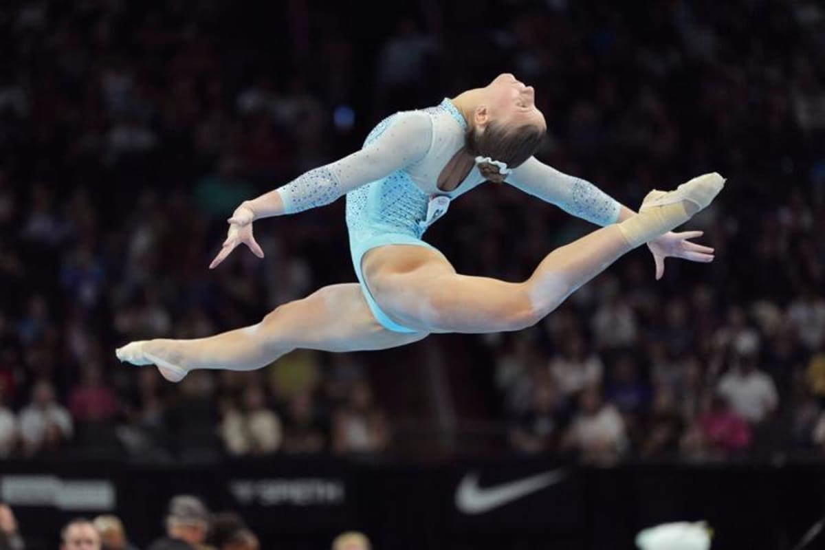 Olympic Gymnast Hezly Rivera Wins 2nd Straight U.S. Title - Image 4