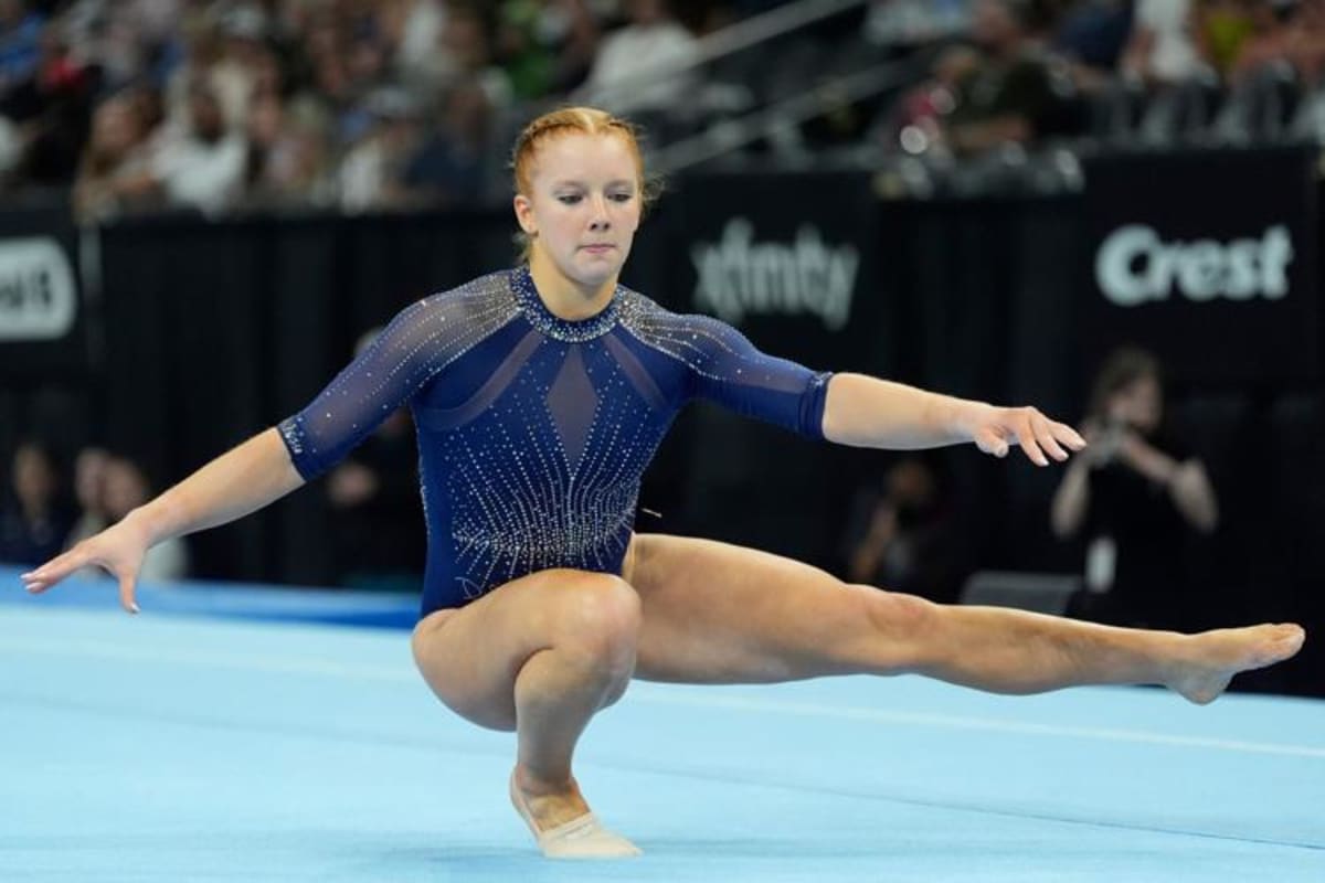 Olympic Gymnast Hezly Rivera Wins 2nd Straight U.S. Title - Image 5