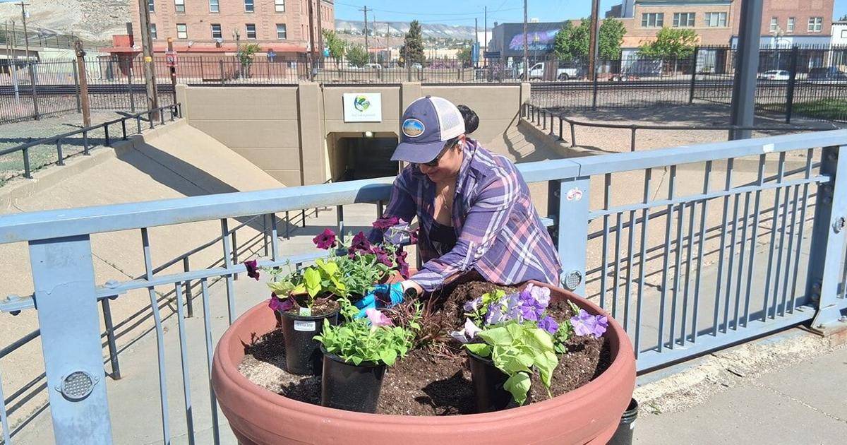 Rock Springs Volunteers to Plant 50 Downtown Planters