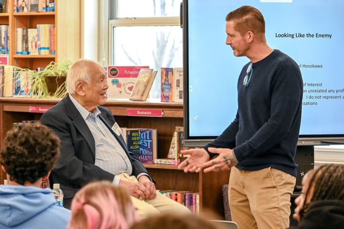 Internment Camp Survivor Shares Hope With Missouri Teens - Image 5