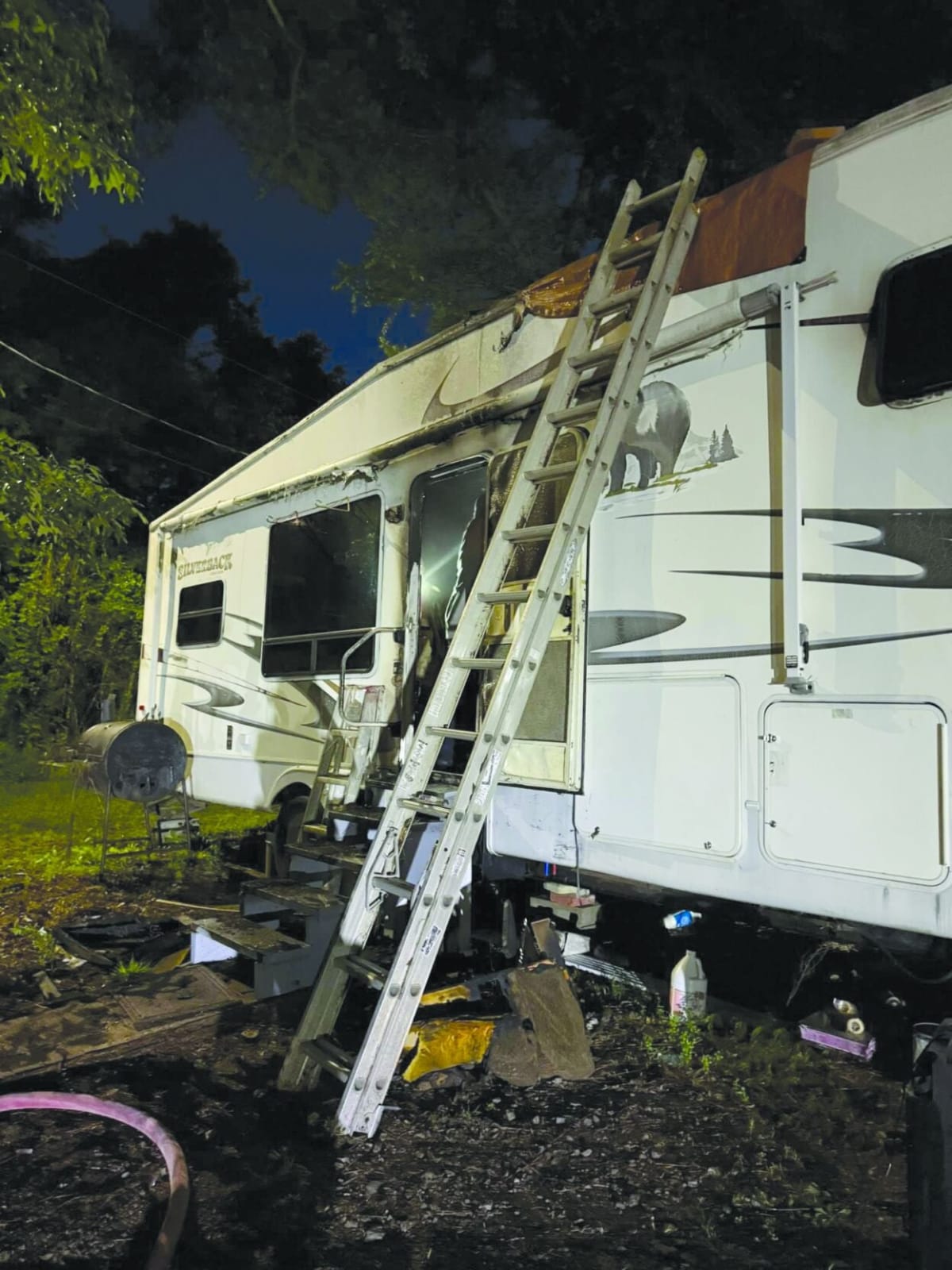 Family Rescues Man From Burning Camper in Bismarck - Image 4