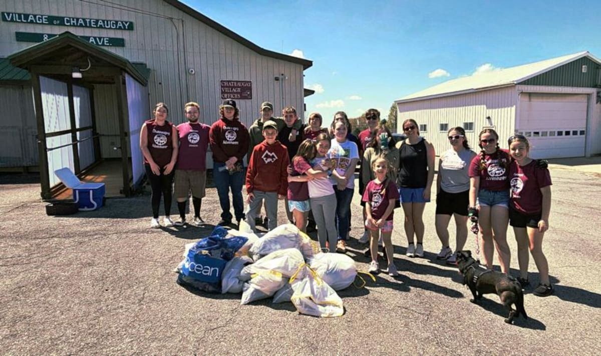Teen Volunteers Clean Chateaugay Before Memorial Day - Image 3