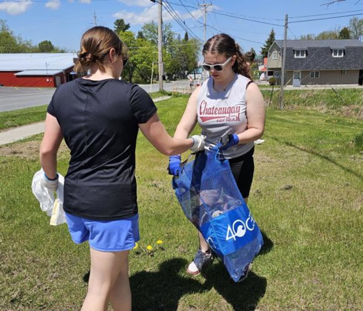 Teen Volunteers Clean Chateaugay Before Memorial Day - Image 4