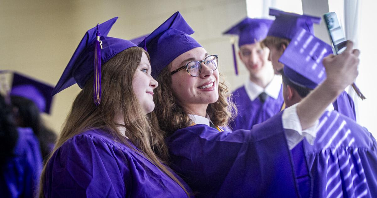 Graduates celebrate a milestone