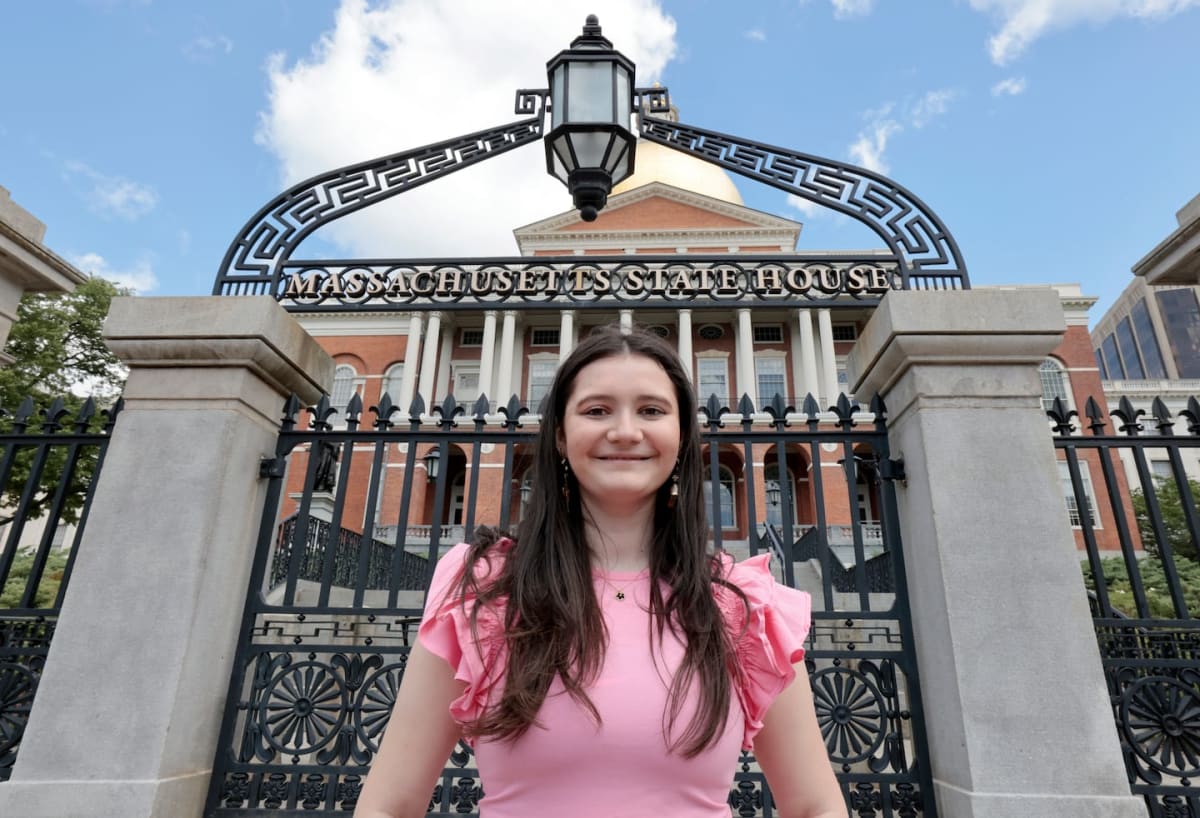 Sofia FloresQuero Llamas, Massachusetts high school student who co-wrote climate legislation