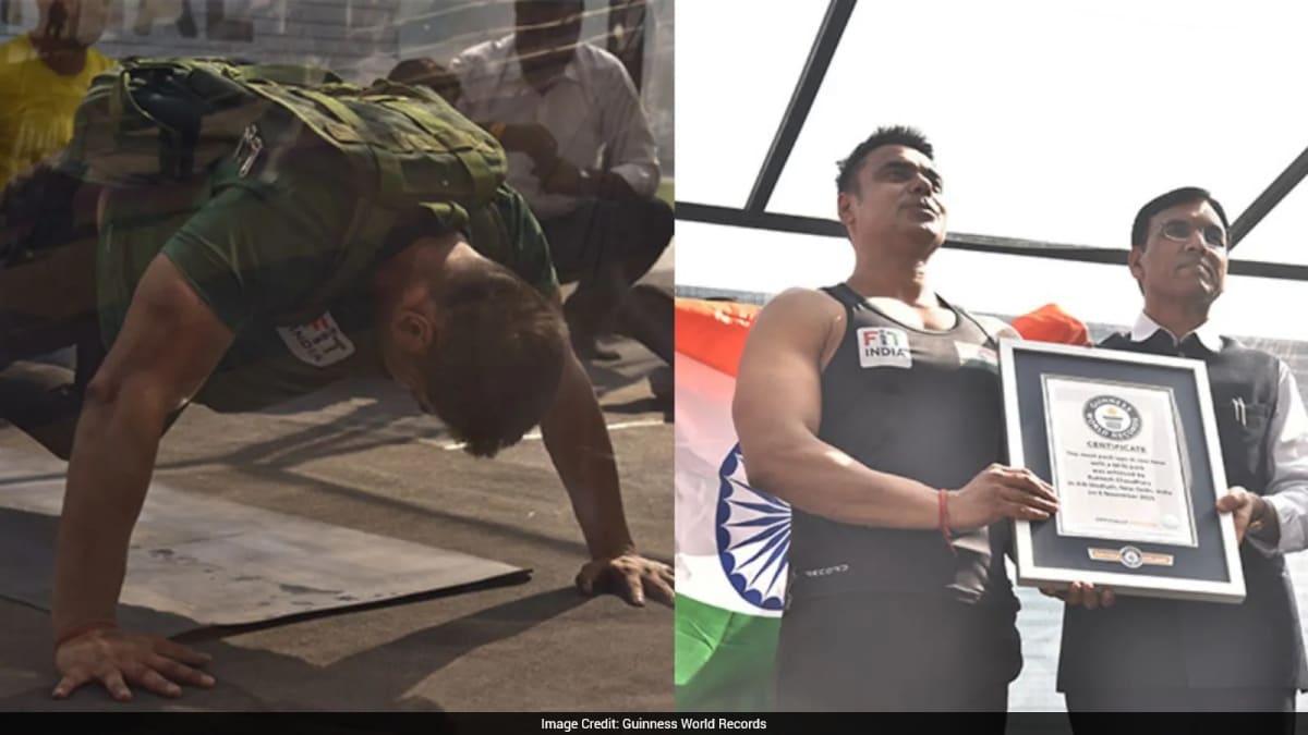 Bedridden Man Breaks Record with 847 Weighted Push-Ups