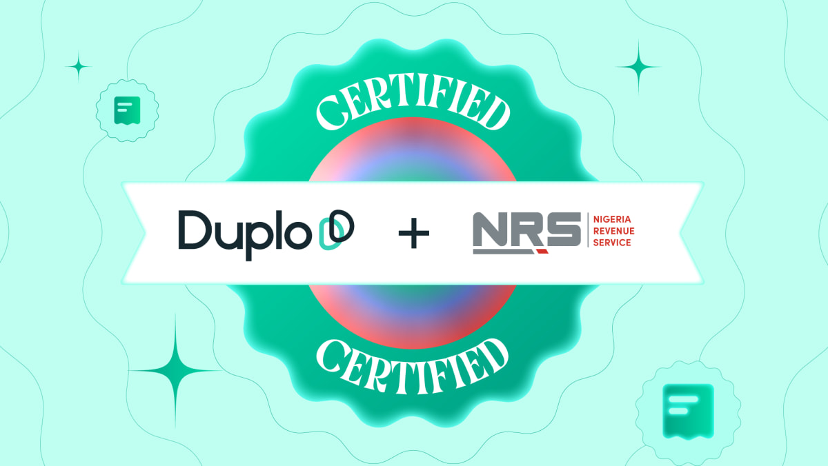 Nigerian business owner using digital invoicing software on laptop for tax compliance