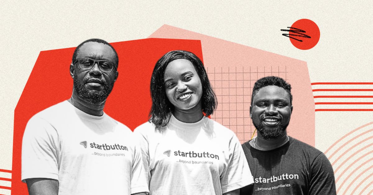 Young African entrepreneur Mallick Bolakale, founder of Startbutton Africa fintech startup