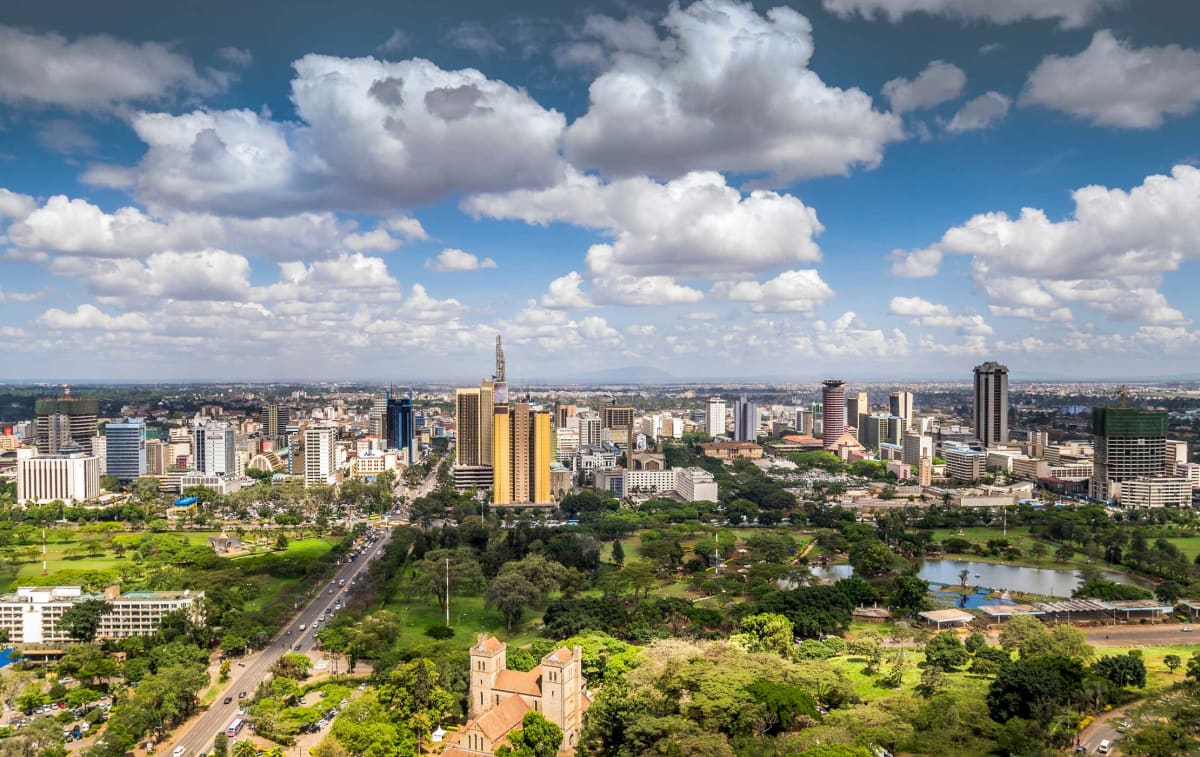 African entrepreneurs collaborating in modern office space planning business growth strategy