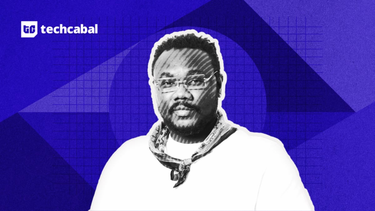 Young Nigerian creative designer Toheeb Popoola working on digital design projects at computer