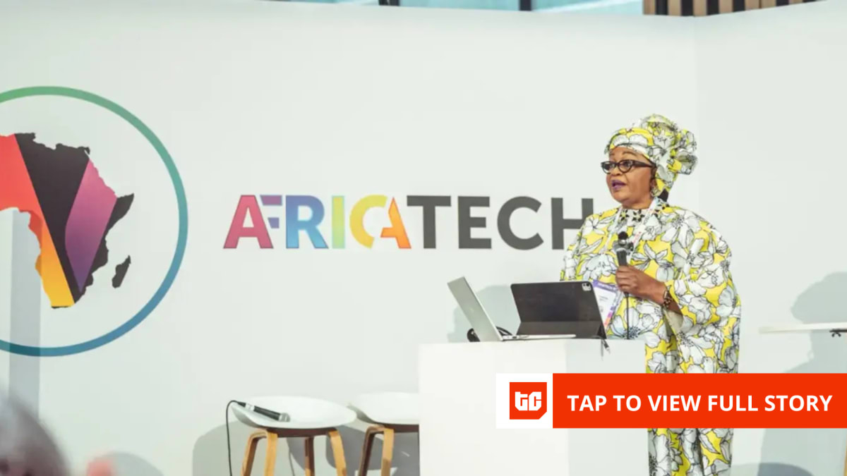 ** Senegalese entrepreneurs and officials at VivaTech Paris announcing new startup fund