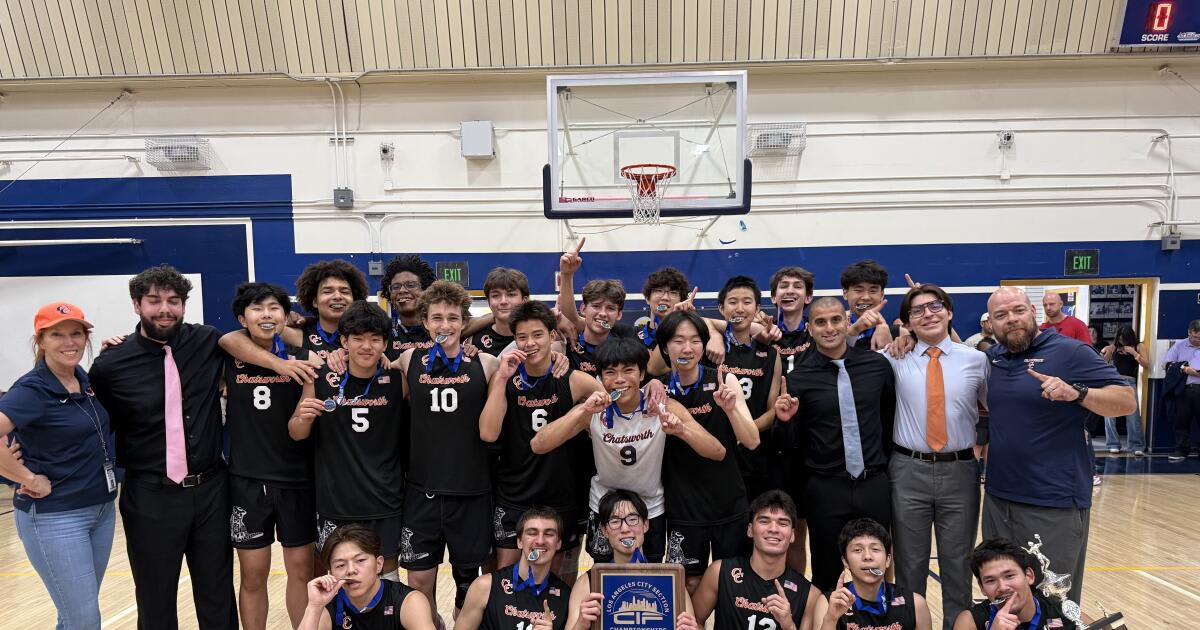 Chatsworth Wins 12th City Volleyball Championship
