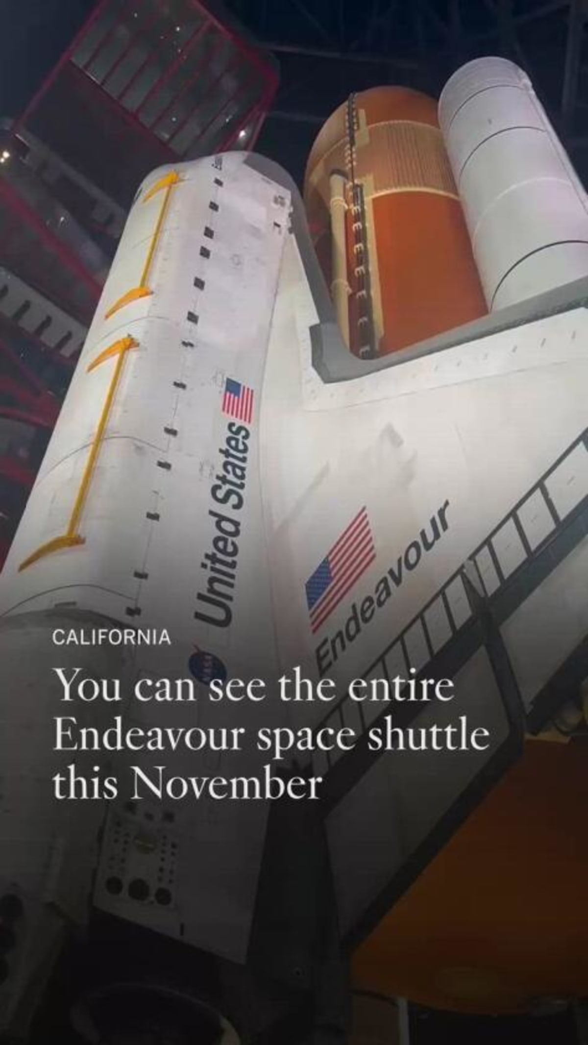 Space Shuttle Endeavour Launches Vertically in LA This Fall - Image 4