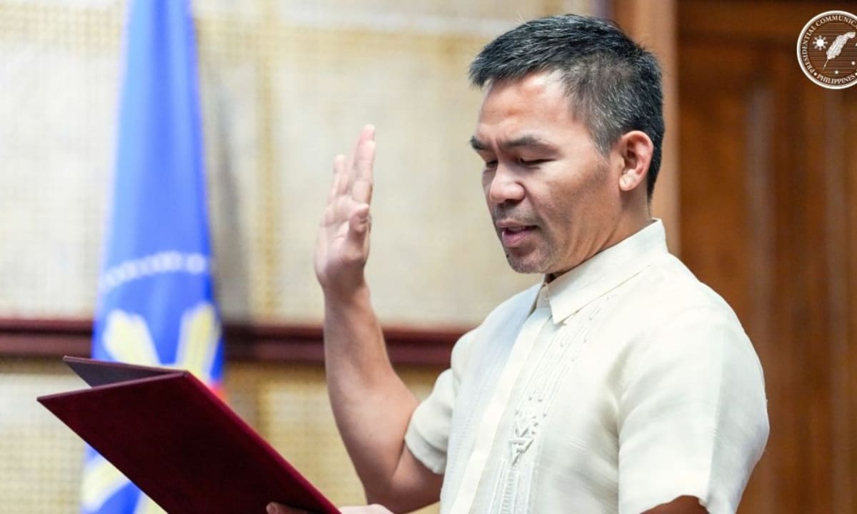 Boxing Legend Manny Pacquiao Named Philippines Poverty Chief