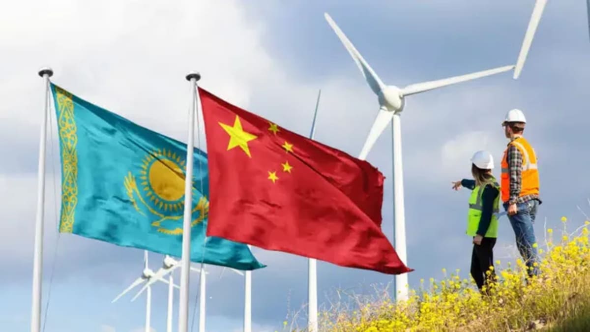 Kazakhstan and China Build $645M Wind Farm in Central Asia