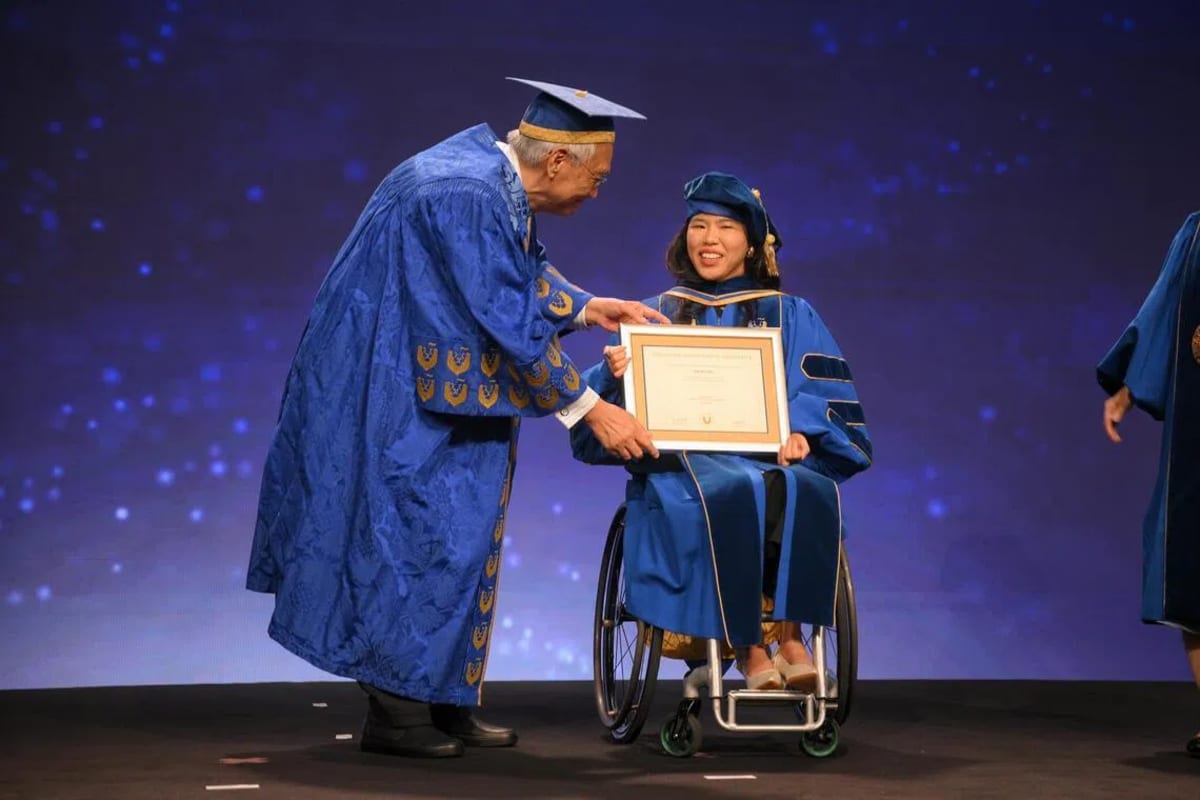 Paralympic Champ Yip Pin Xiu Honored by University at 34 - Image 2