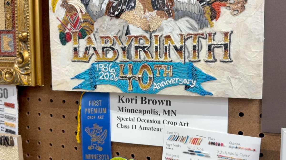 Teacher Wins Blue Ribbon With 140-Hour Labyrinth Art