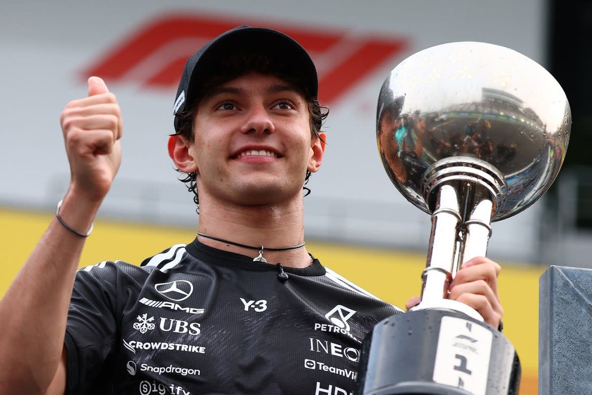 Teen Kimi Antonelli Becomes F1's Youngest Points Leader