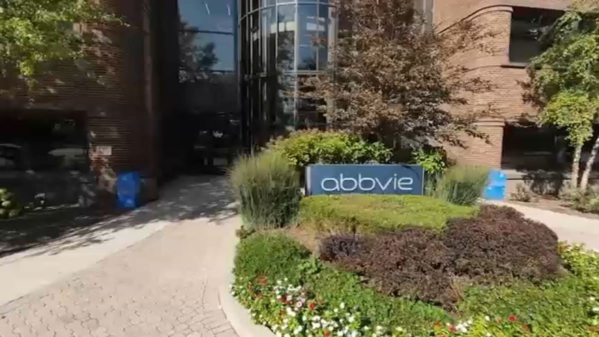 Aerial view of proposed AbbVie pharmaceutical manufacturing campus in Durham, North Carolina