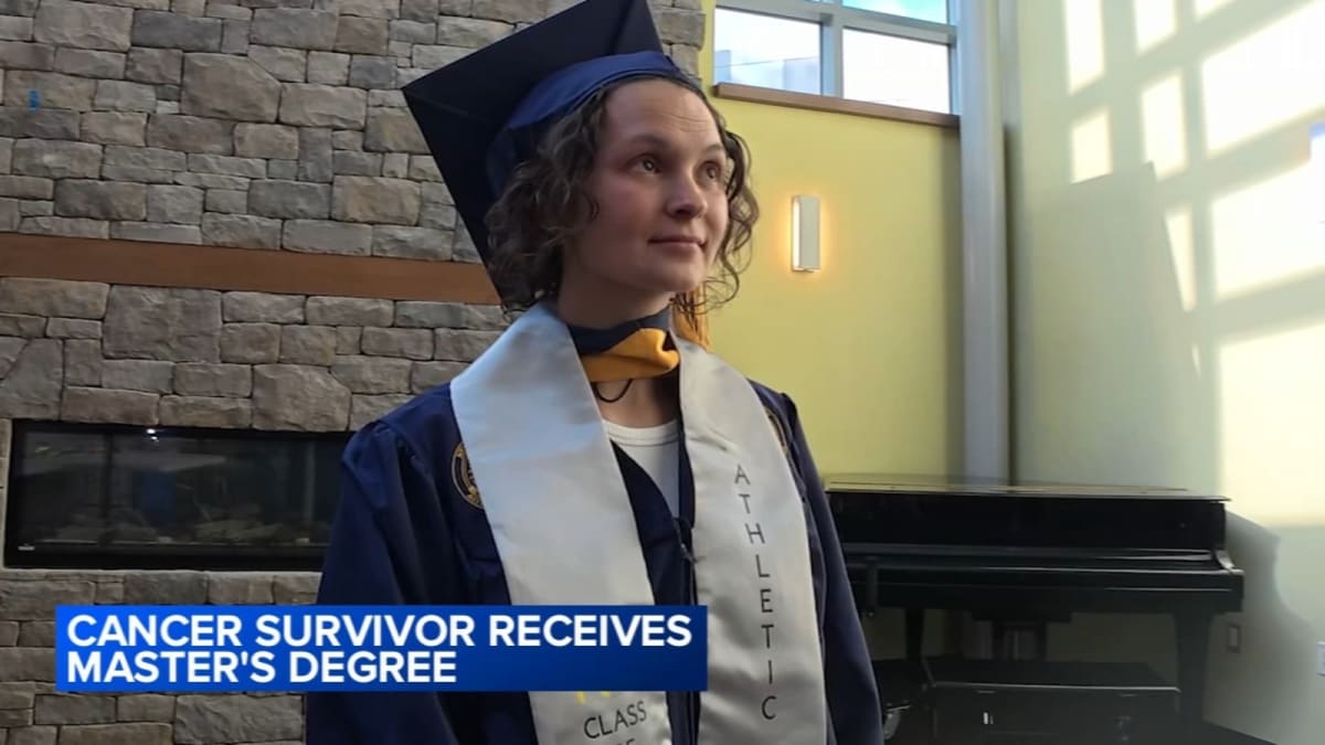 Cancer Survivor Earns Master's While Fighting Leukemia