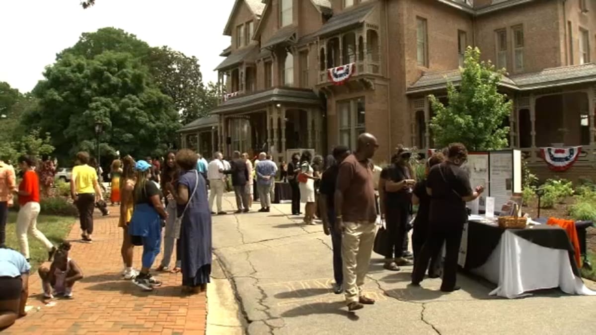NC Governor's Mansion Hosts First-Ever Juneteenth Celebration