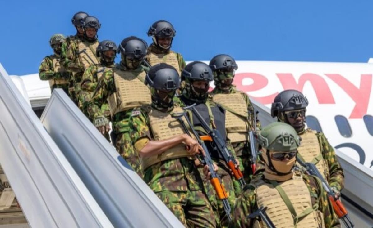 215 Kenyan Officers Return Home After Haiti Peace Mission