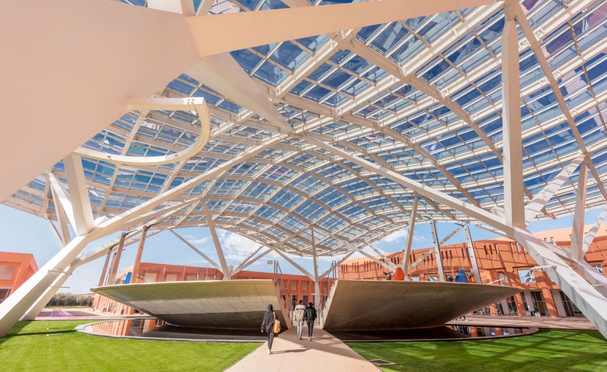 Diverse group of young African creative professionals collaborating on storytelling projects together