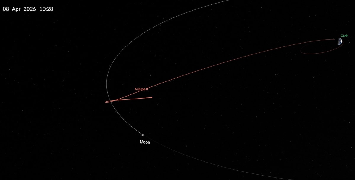 Artemis II Astronauts Break Space Distance Record at the Moon - Image 4