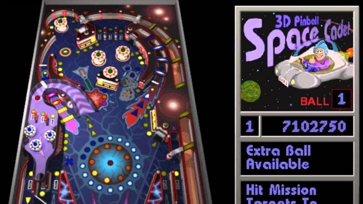 Windows Pinball Gets Real: Hobbyist Builds Space Cadet Table