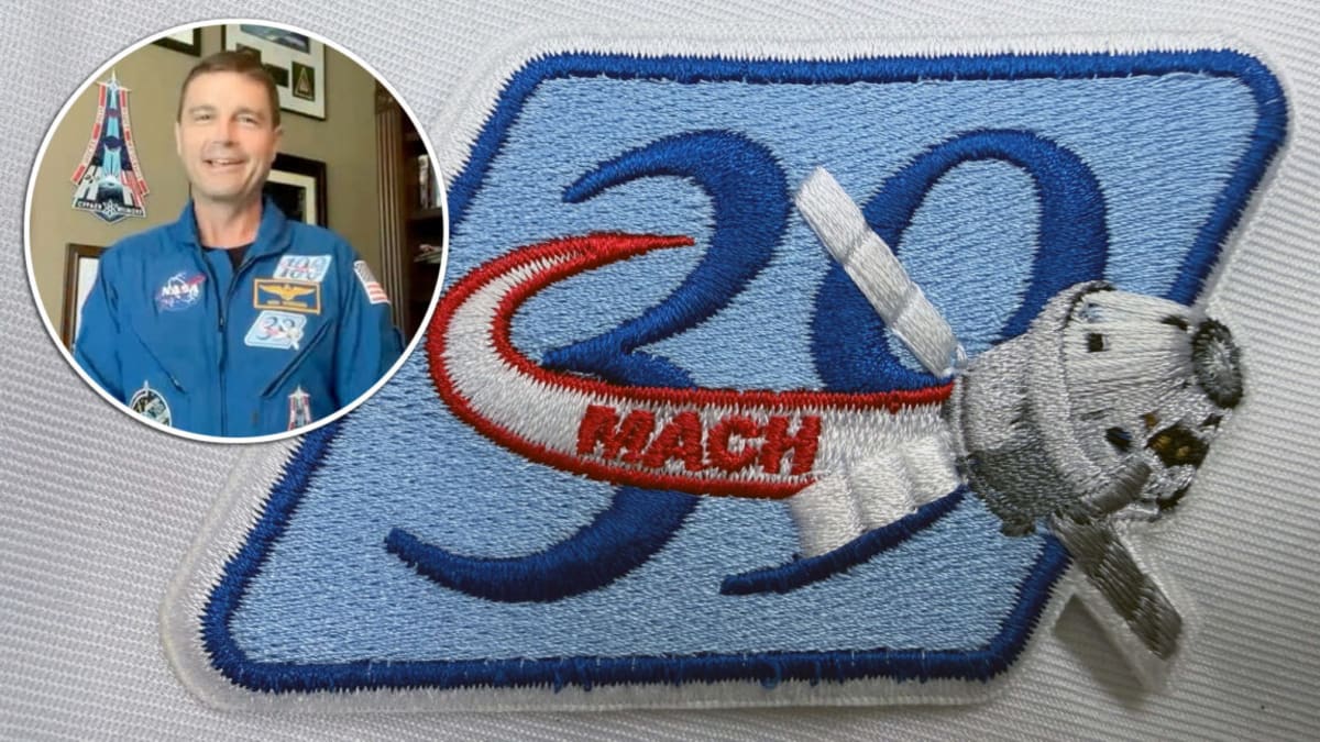 NASA Astronauts Earn Mach 39 Patch After Moon Mission