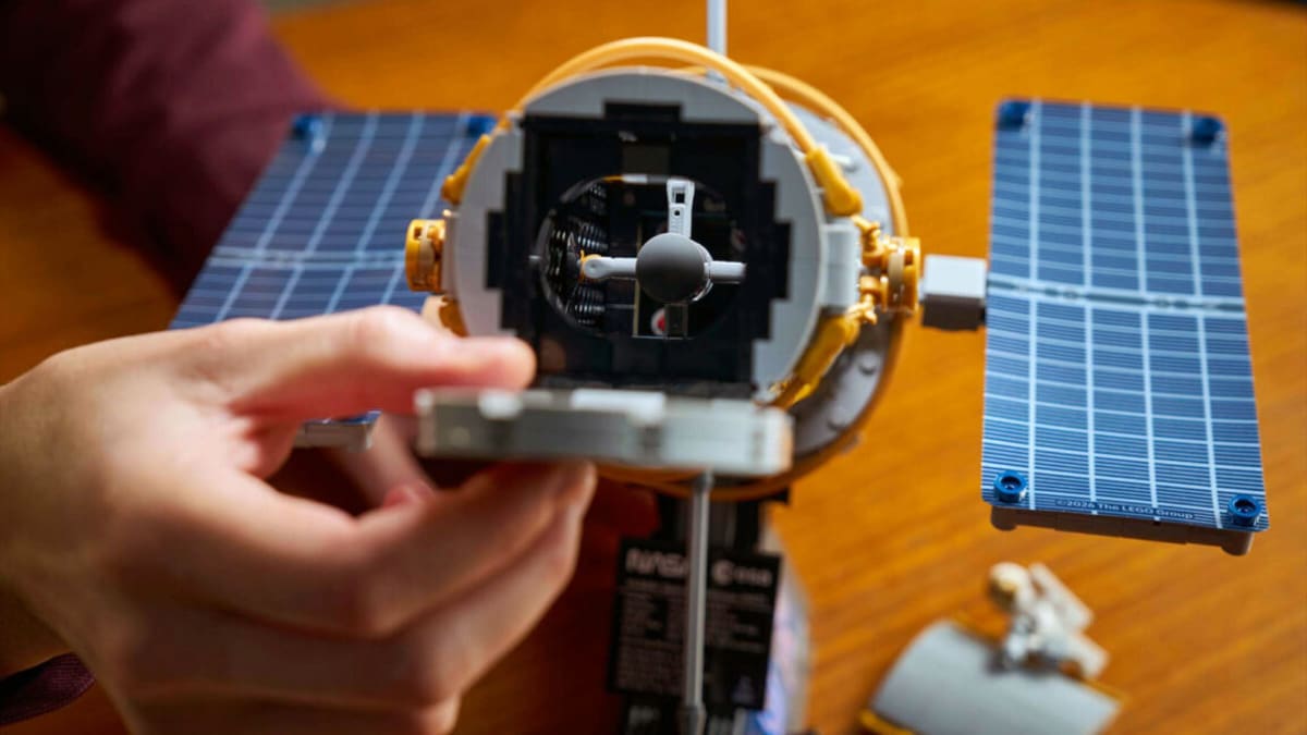 Lego Launches Most Detailed Hubble Telescope Model Yet