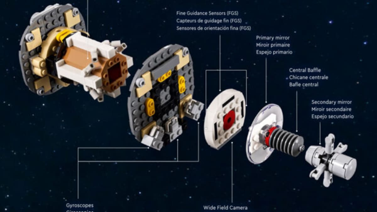 Lego Launches Most Detailed Hubble Telescope Model Yet - Image 4