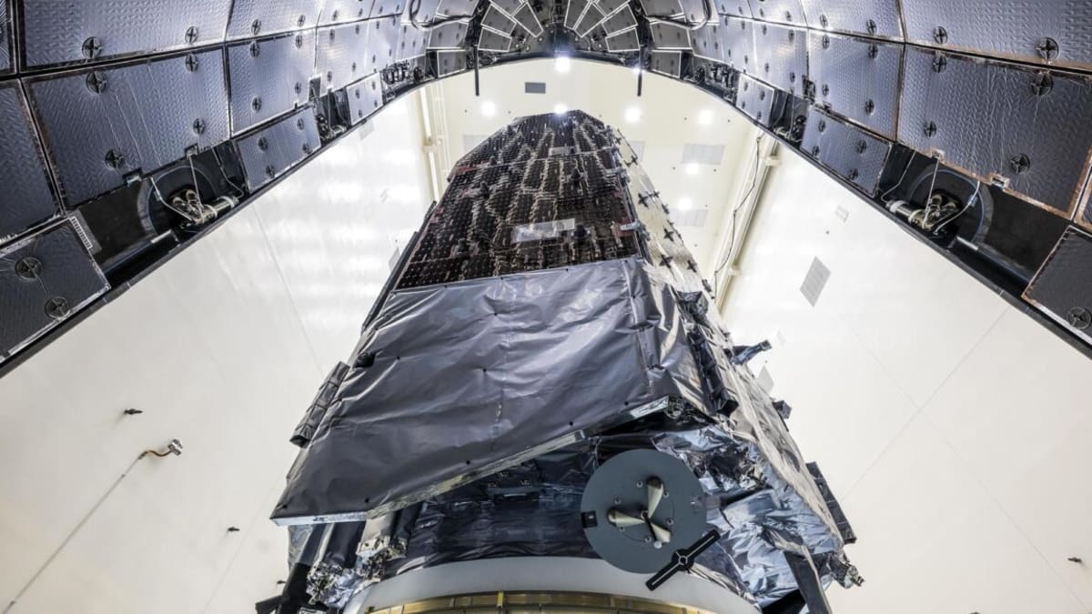 SpaceX Falcon Heavy rocket launches NASA's Roman Space Telescope from Kennedy Space Center Florida