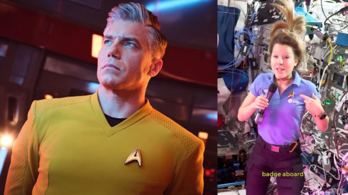 French Astronaut Honors Star Trek's 60th from Space Station - Image 2
